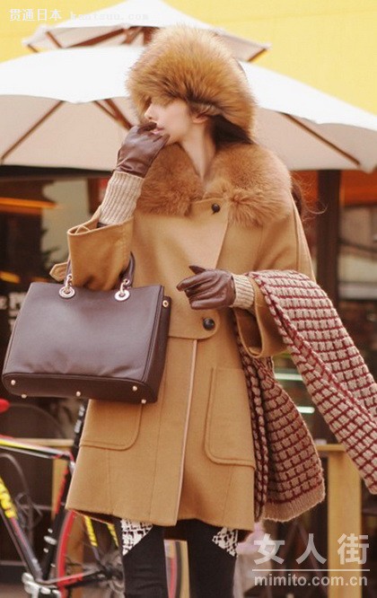 简洁纯色大外套 优雅范儿最后一波