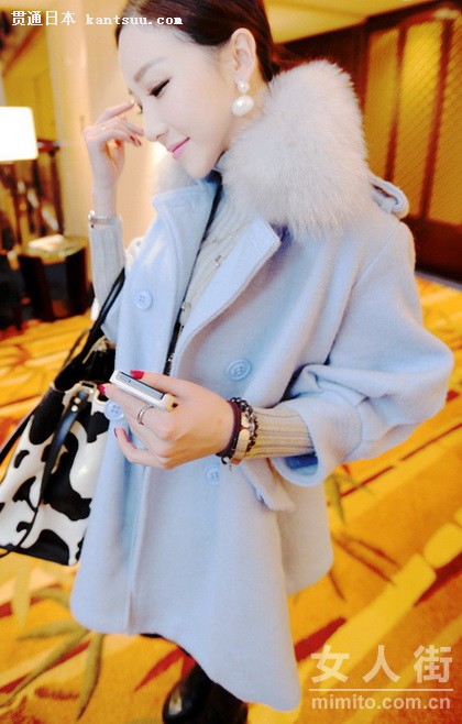 简洁纯色大外套 优雅范儿最后一波