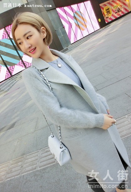 简洁纯色大外套 优雅范儿最后一波