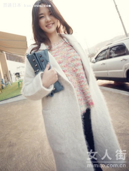 简洁纯色大外套 优雅范儿最后一波