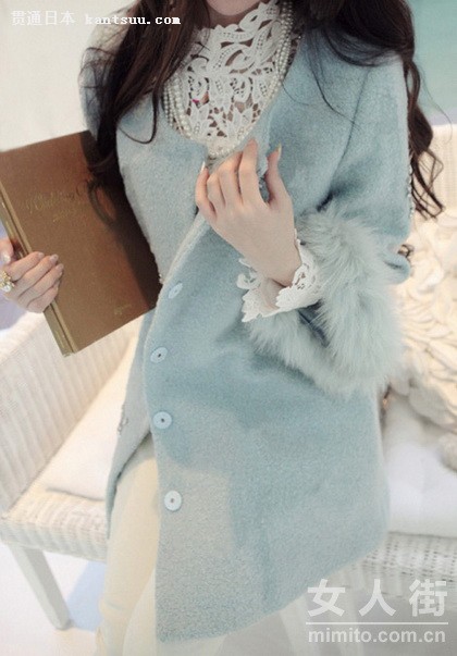 简洁纯色大外套 优雅范儿最后一波