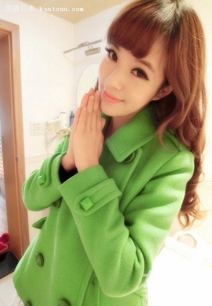 简洁纯色大外套 优雅范儿最后一波