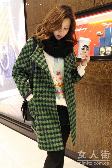 早春时尚外套搭配 御寒养眼俱佳