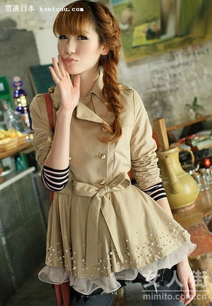 酷味十足的风衣 耍酷女郎必备