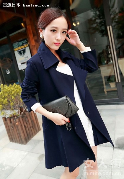 酷味十足的风衣 耍酷女郎必备