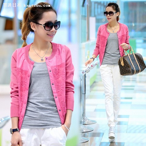 30款枚红色外套 甜美玩转深秋