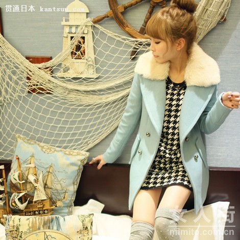 秋季流行早知道 毛领外套显奢华