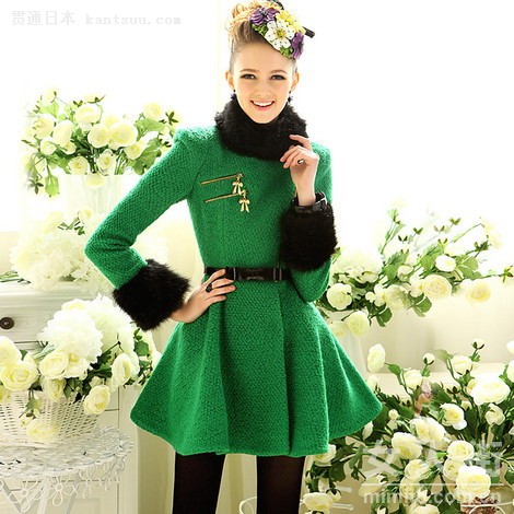 秋季流行早知道 毛领外套显奢华