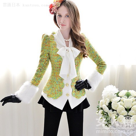 秋季流行早知道 毛领外套显奢华