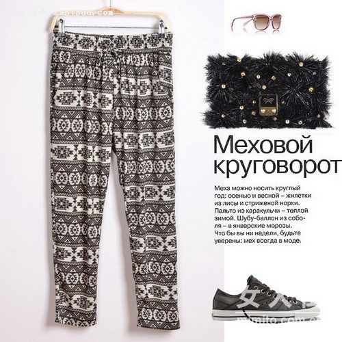 2012秋季要拥有的混搭打底衣服