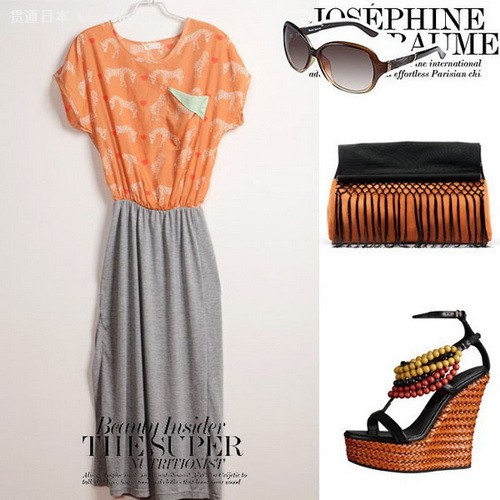 夏末流行搭配30款 抓住最后的阳光
