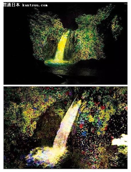  Ever Blossoming Life Waterfall teamLab2016-2017